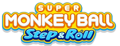 Super Monkey Ball: Step & Roll title screen for Wii